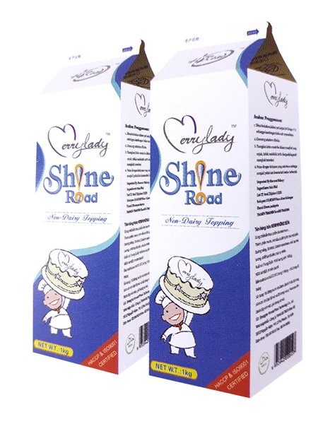 Topping cream Shineroad chuyên dùng cho trang trí bánh kem